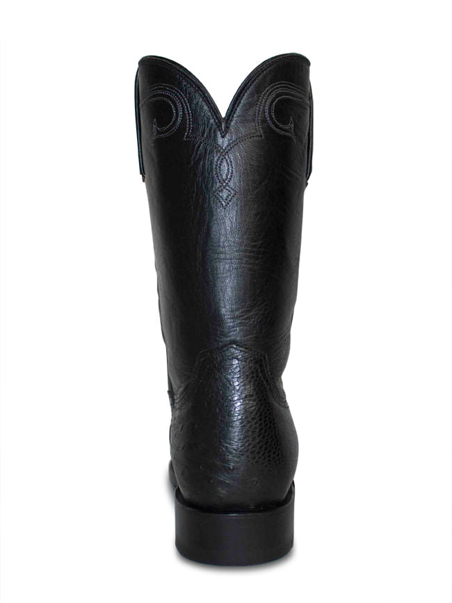 Men's Lucchese Black Caiman Tail Roper