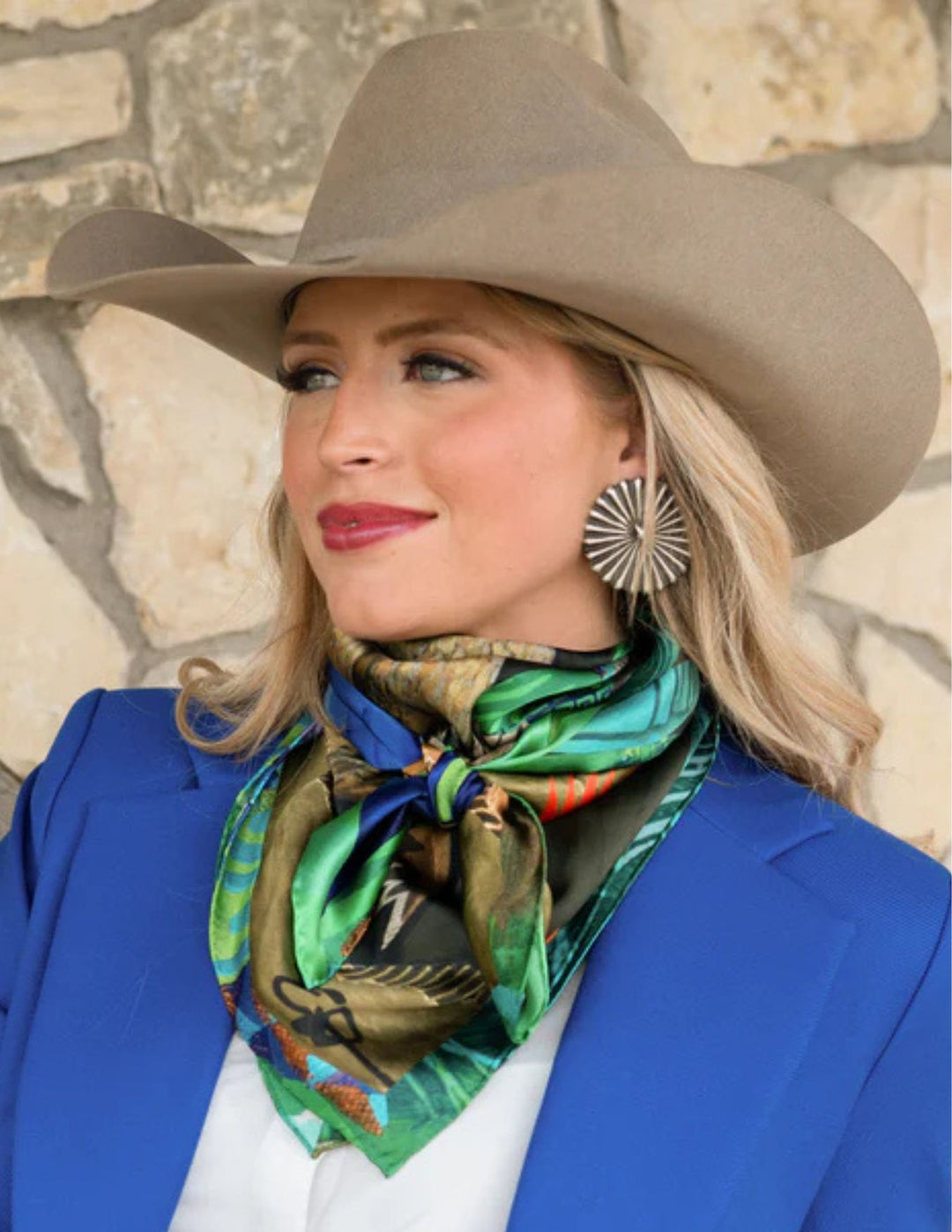 Fringe Scarves Womens Song of the Jackalope Wild Rag