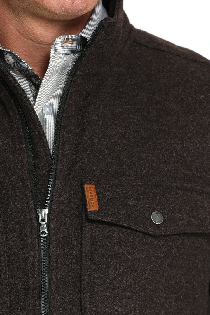 Cinch Mens Brown Shirt Jacket