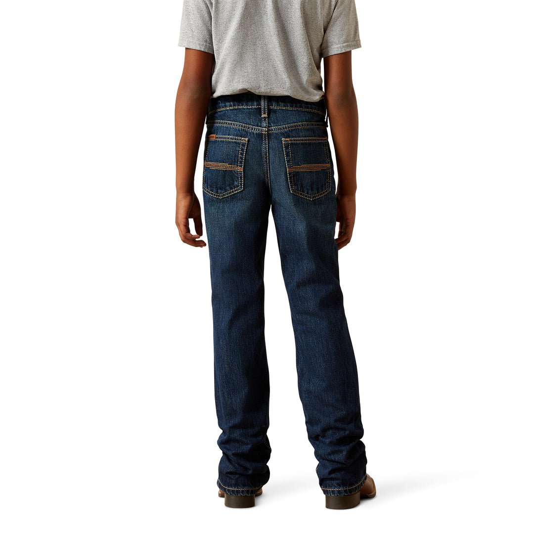 Ariat Boys B4 Relaxed Baron Boot Cut Jeans