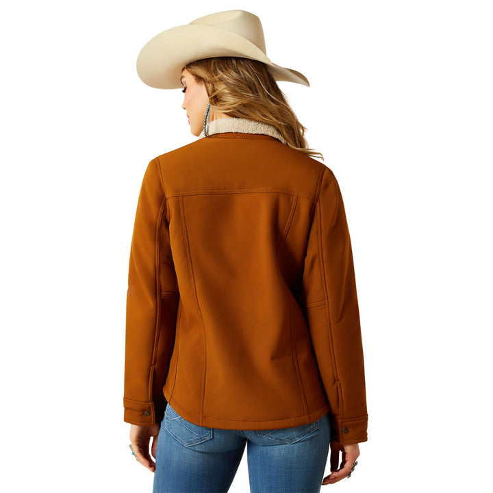 Ariat Womens Chesnut Berber Back Softshell Jacket