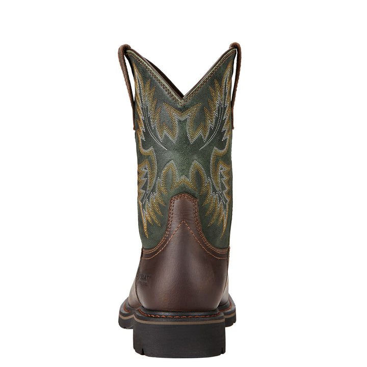 Ariat Mens Sierra Green Work Boots