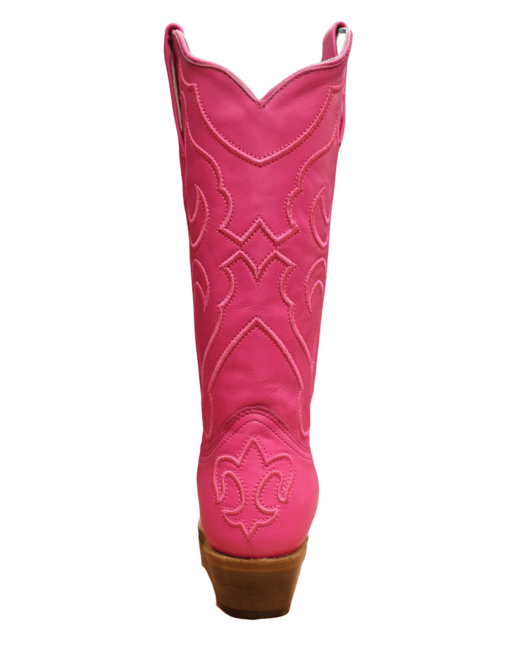 Corral Womens Fuchsia 13" Embroidery Boots