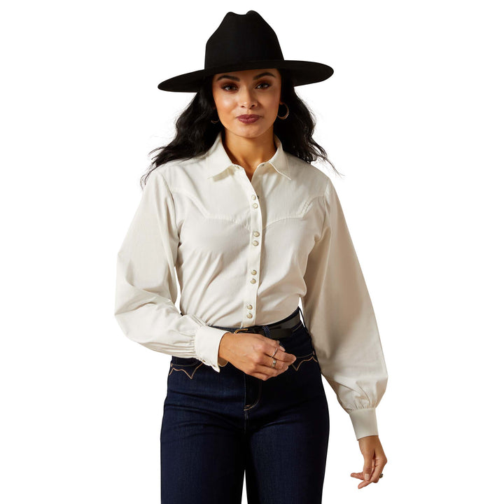 Ariat Womens White Jolie Shirt