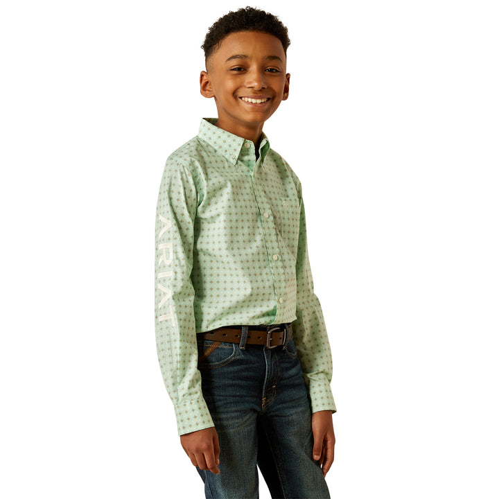 Ariat Boys Team Pierson Classic Fit Shirt