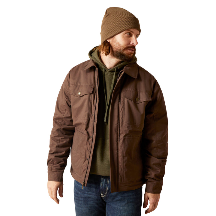 Ariat Mens Brown Grizzly 2.0 Canvas Jacket