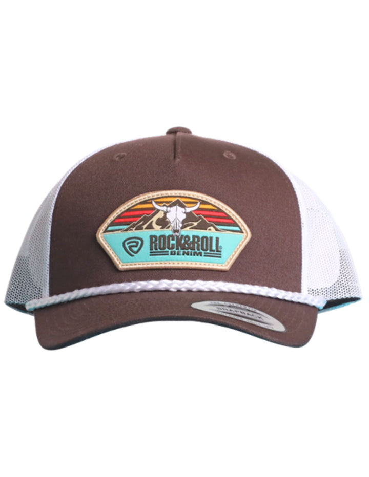 Rock & Roll Brown Patch Cap