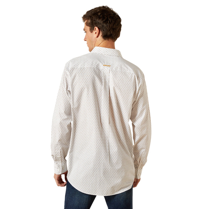 Ariat Mens Wrinkle Free Dewitt Fitted Shirt