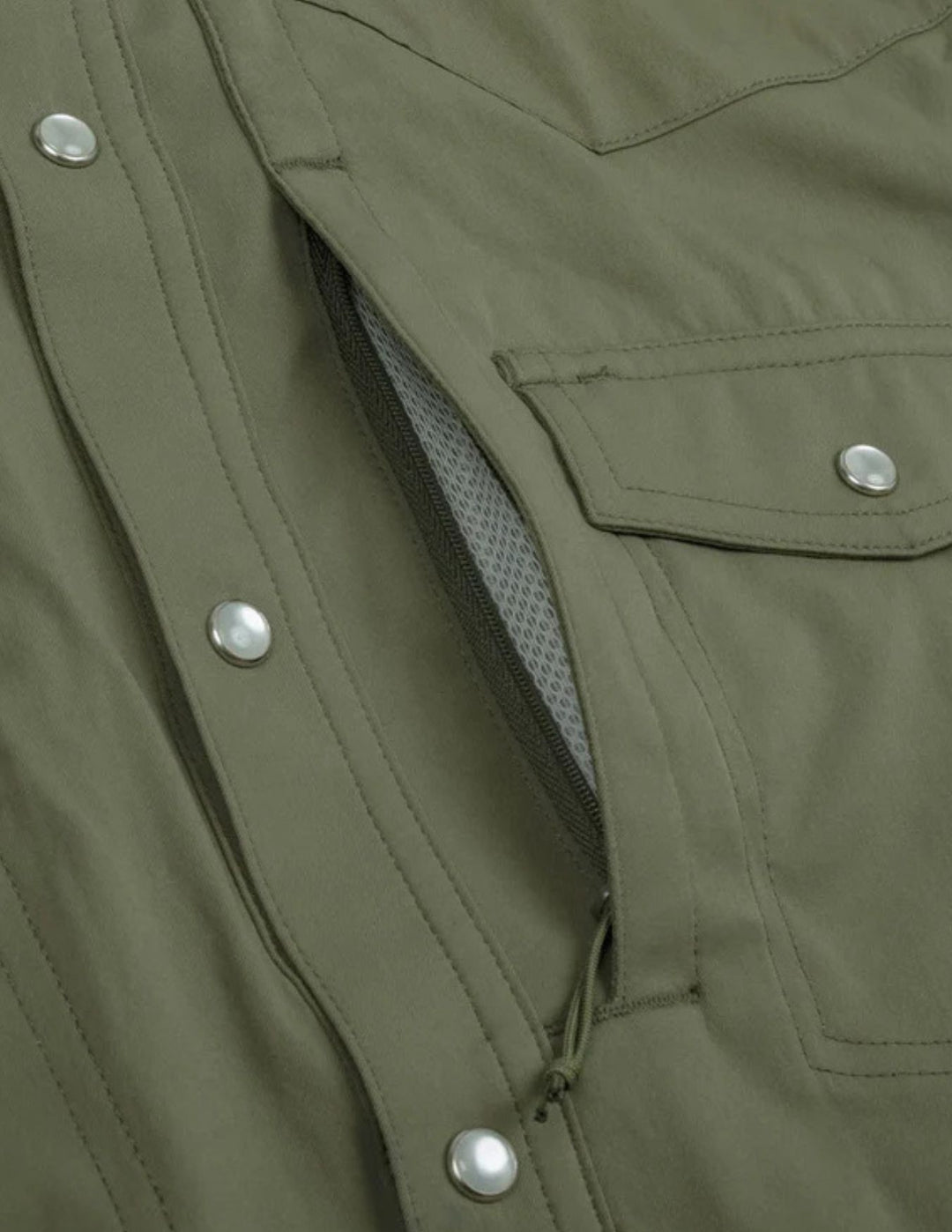 Poncho Mens The Brazos Long Sleeve Shirt