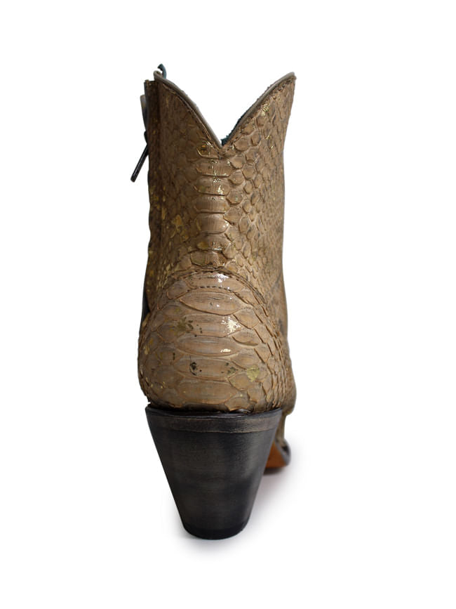 Corral Womens Nude Full Python Boots