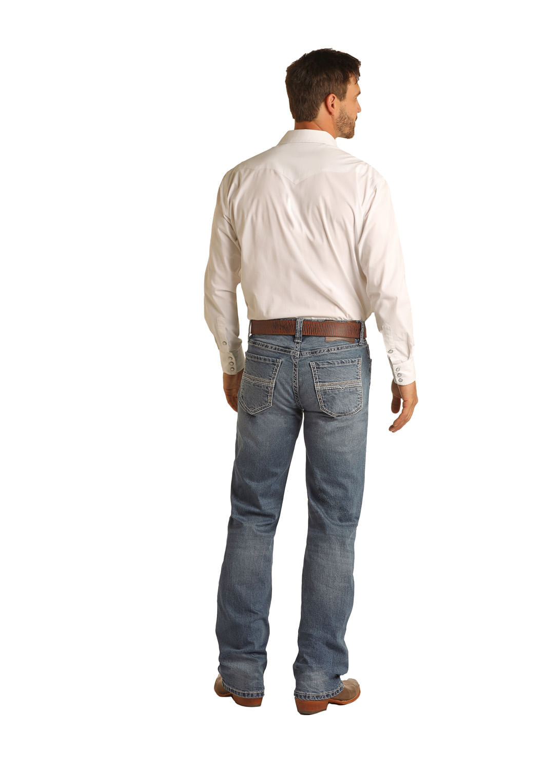 Panhandle Slim Mens Reflex Double Barrel Jeans