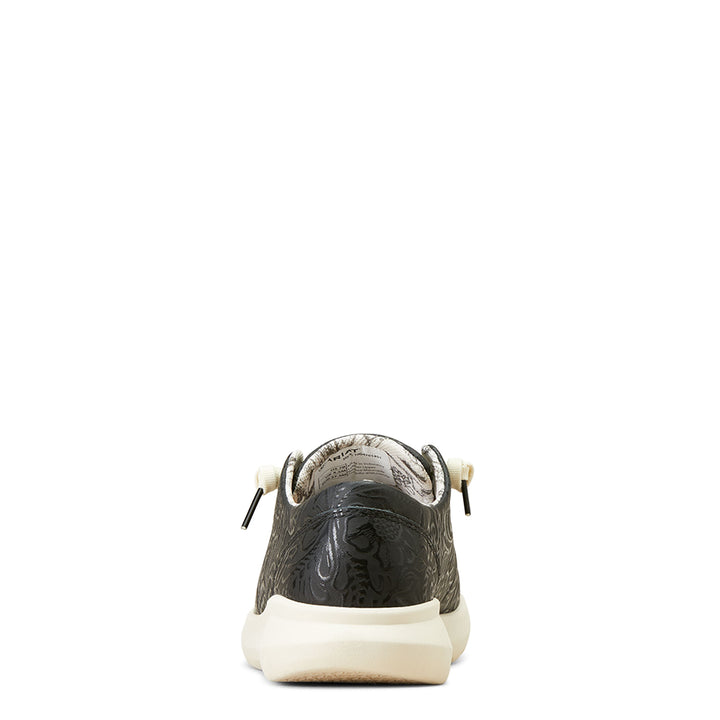Ariat Womens Black Tooled Print Casual Shoes