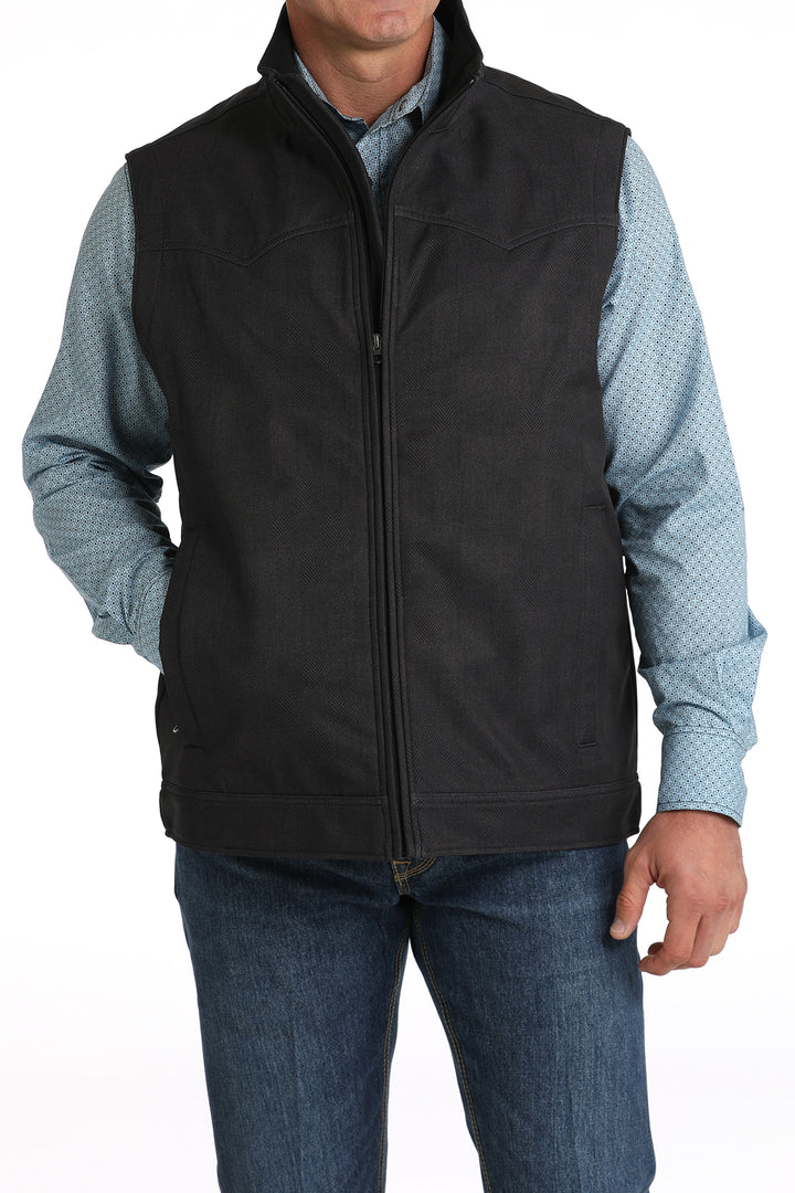 Cinch Men's Concealed Carry Charcoal Bonded Vest