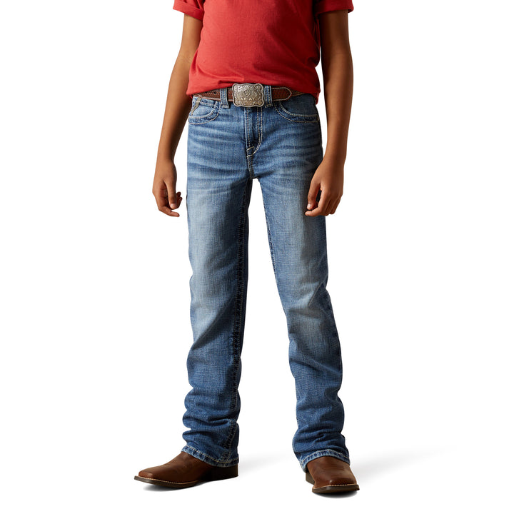 Ariat Boys B4 Relaxed August Boot Cut Jeans