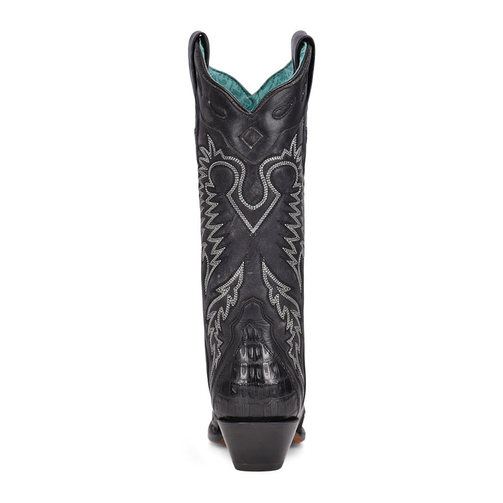 Corral Ladies Black Caiman