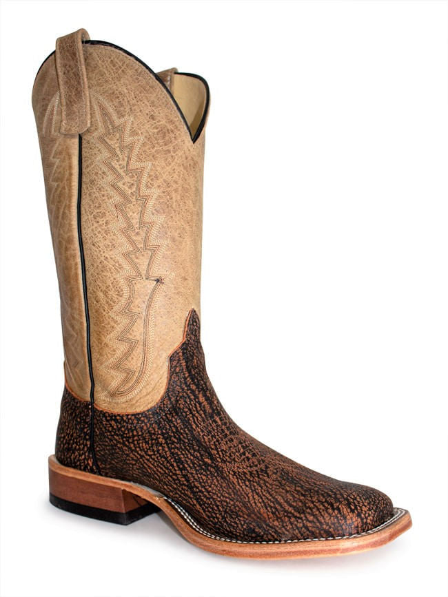 Mens Anderson Bean Cognac Safari Cape Buffalo Boots