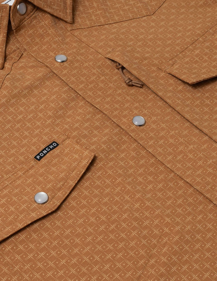 Poncho Mens The Littlefield Short Sleeve Shirt
