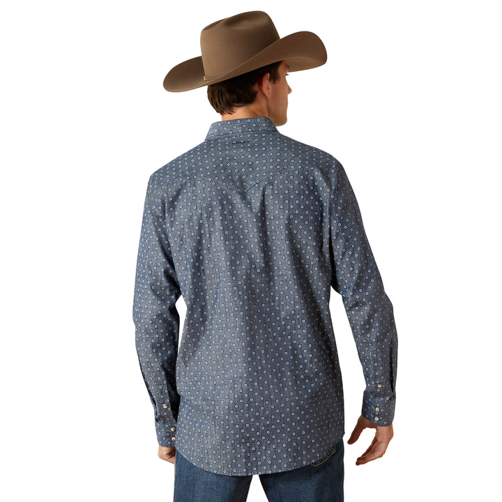 Ariat Mens Blue Trip Fitted Shirt