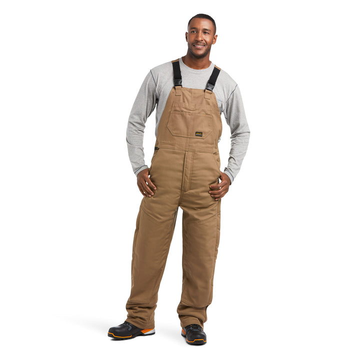 Ariat Mens Rebar DuraCanvas Stretch Insulated Bib