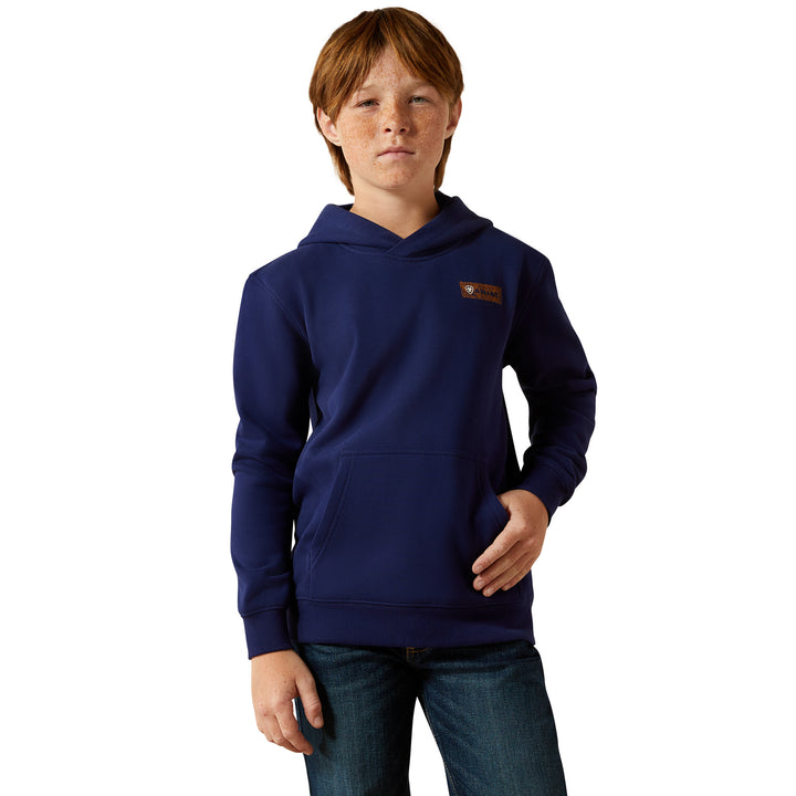 Ariat Boys Woodshop Stack Hoodie