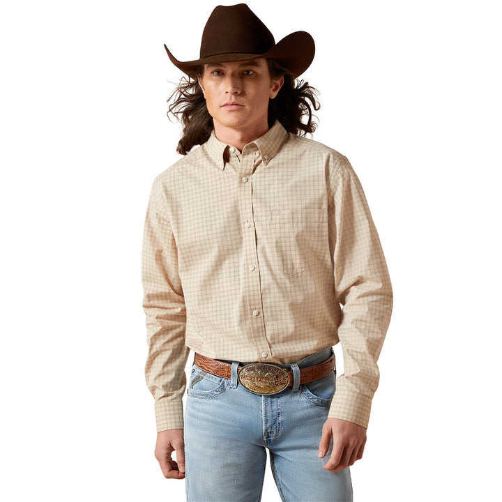 Ariat Mens Pro Walt Fitted Long Sleeve Shirt