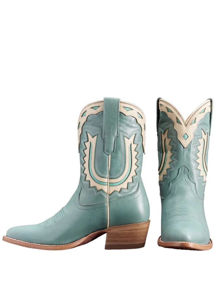 Tecovas Womens The Jolene Seafoam Boots