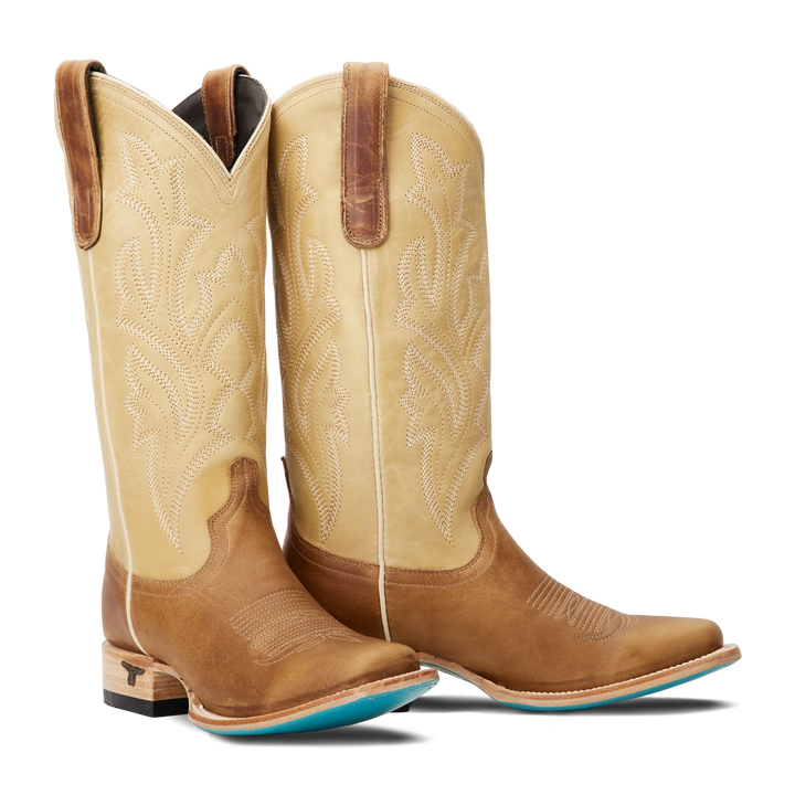 Classic Square Boot - Desert Clay & Buttermilk