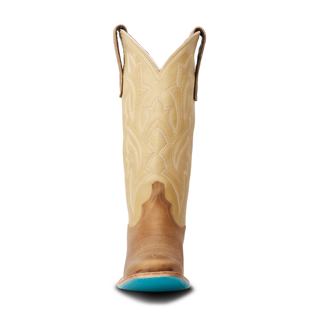 Classic Square Boot - Desert Clay & Buttermilk