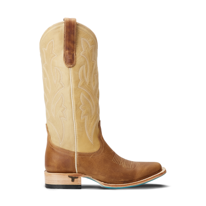 Classic Square Boot - Desert Clay & Buttermilk
