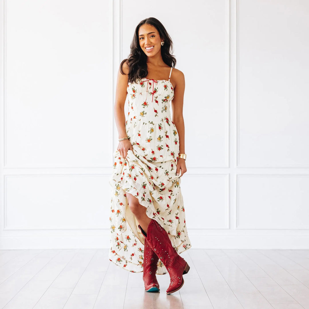 Cossette Boot - Smoldering Ruby