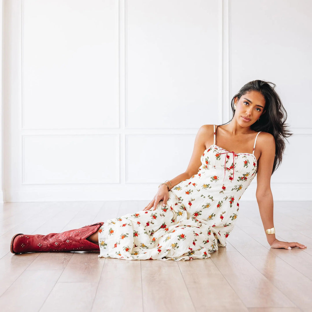 Cossette Boot - Smoldering Ruby