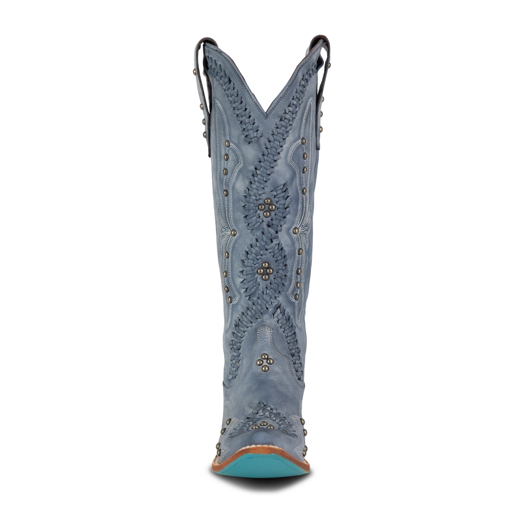 Cossette Boot - Washed Denim