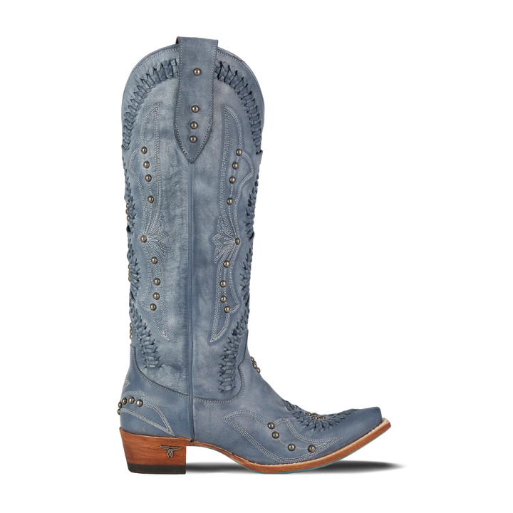 Cossette Boot - Washed Denim