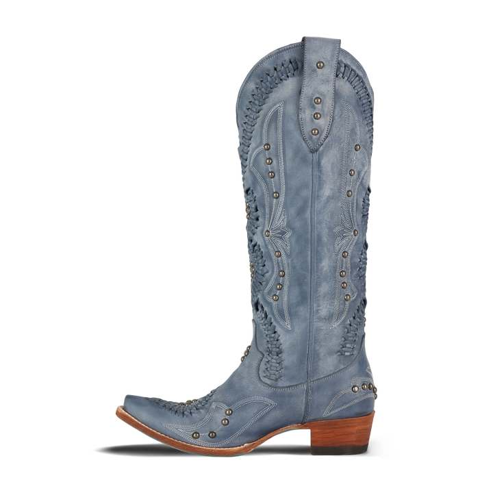 Cossette Boot - Washed Denim