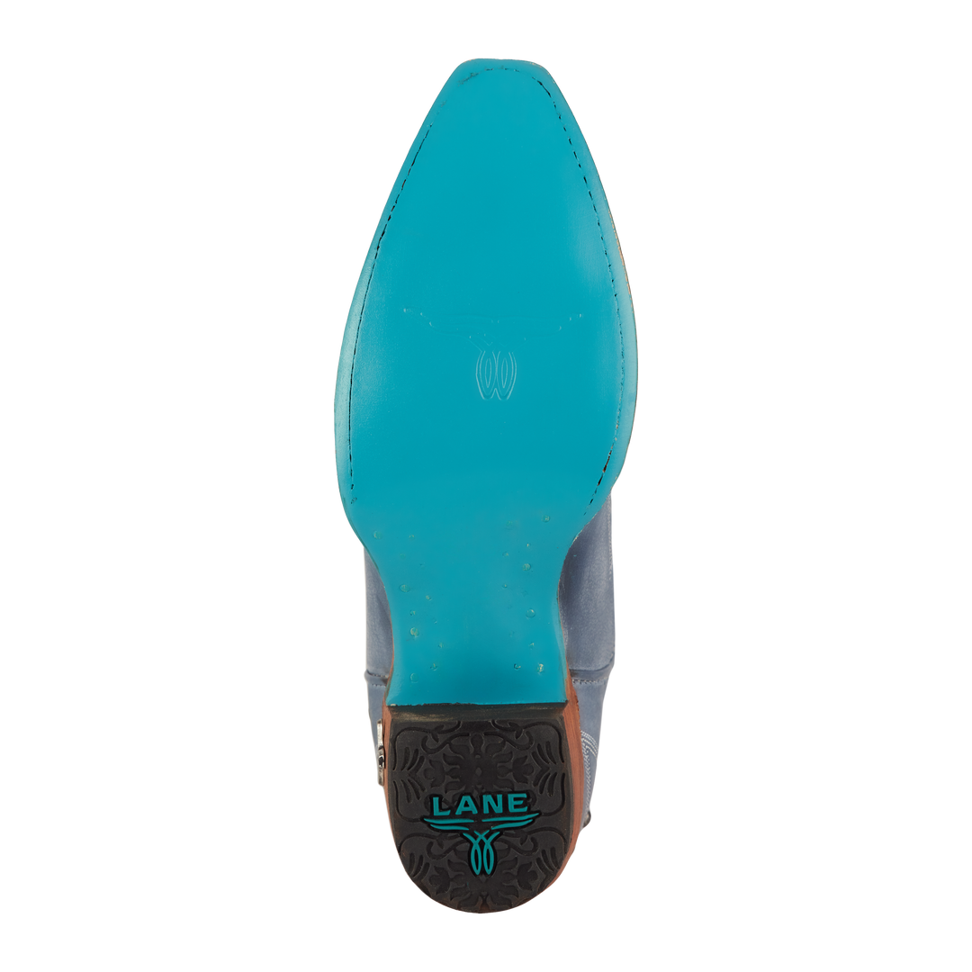 Cossette Boot - Washed Denim
