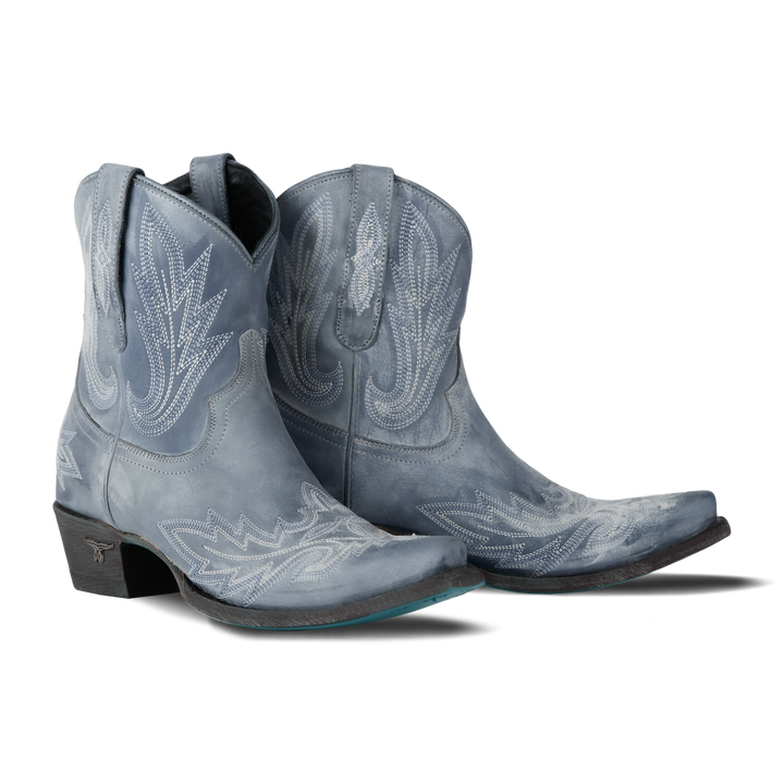 Lexington Bootie - Washed Denim