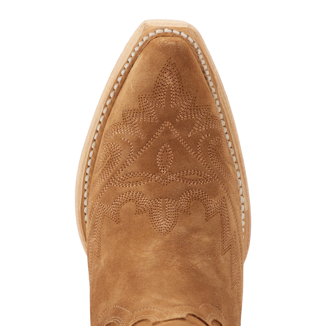 Lexington Bootie - Toffee Suede