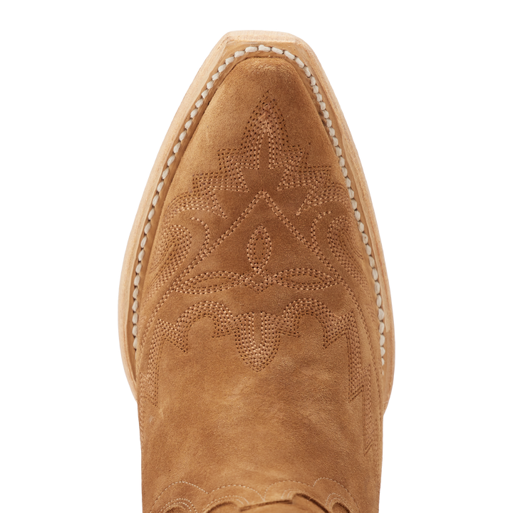 Lexington Bootie - Toffee Suede