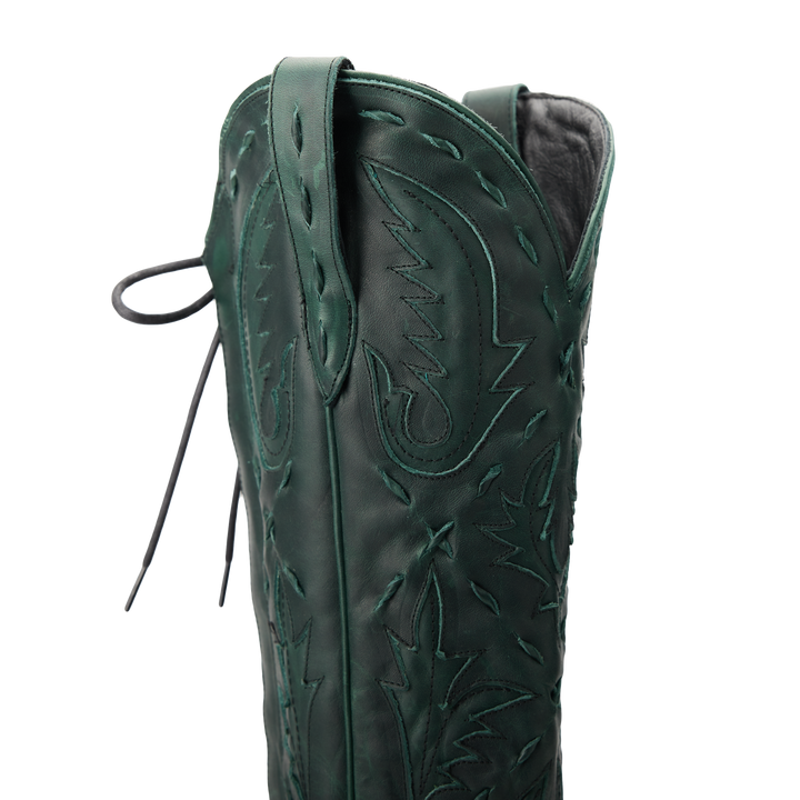 Reverie Knee High Corset - Emerald Green