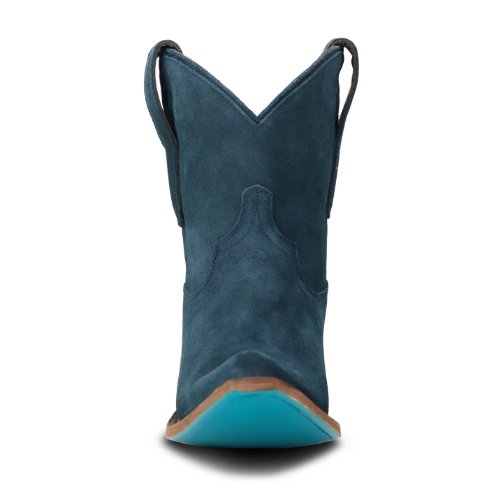 Emma Jane Bootie - Navy Suede