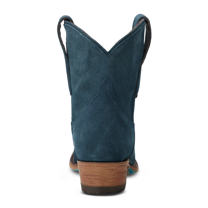 Emma Jane Bootie - Navy Suede