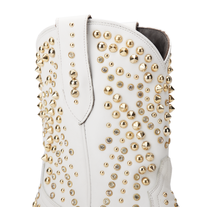 Dolly Bootie - Matte White