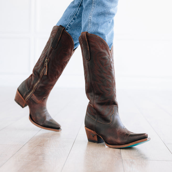 Smokeshow Boot - Cognac