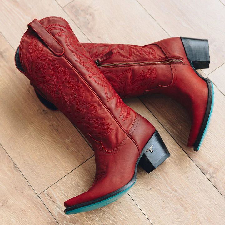 Smokeshow Boot - Smoldering Ruby