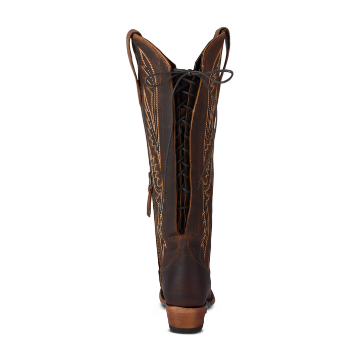 Monica Knee High Corset - Cognac