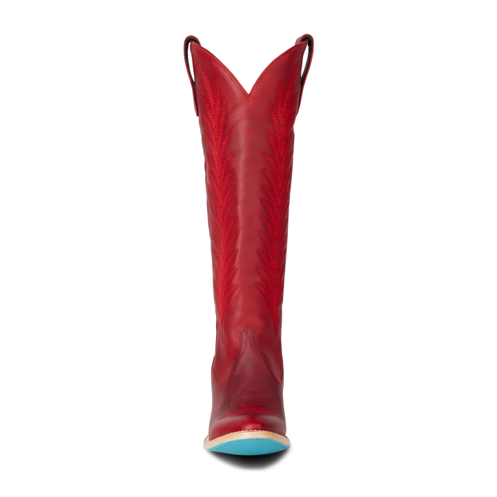 Jentry Knee High Boot - Smoldering Ruby