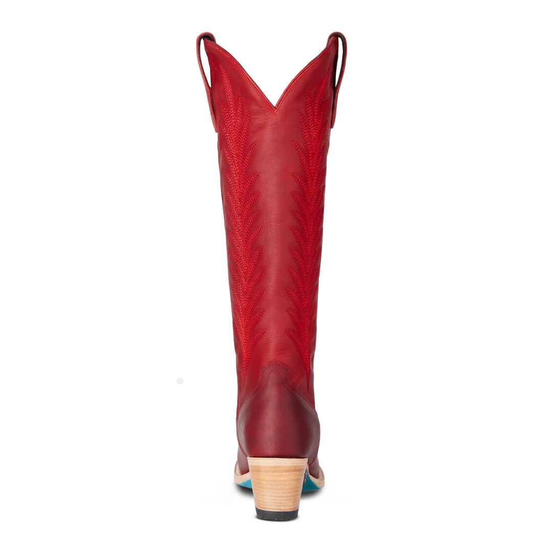 Jentry Knee High Boot - Smoldering Ruby