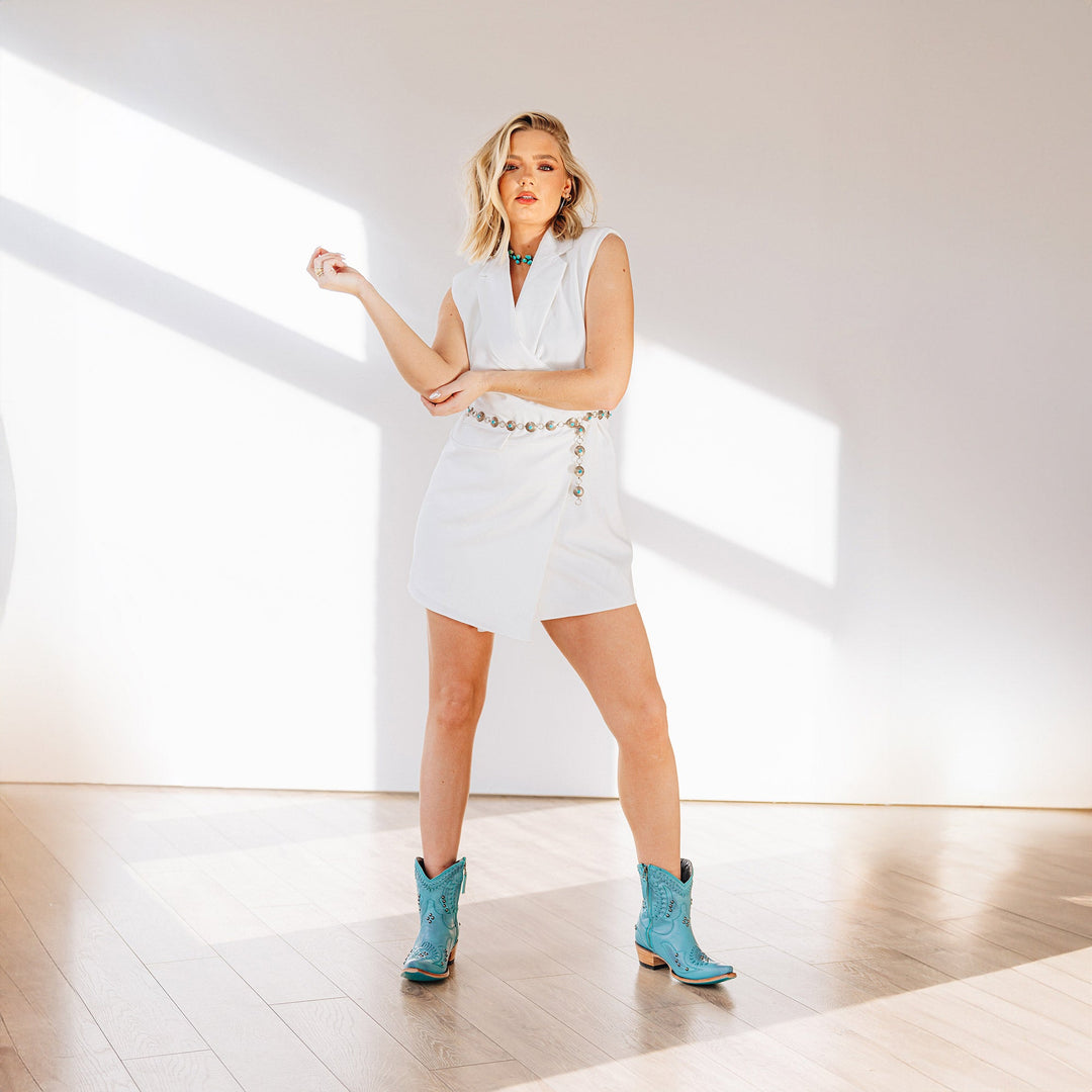 Cossette Bootie - Turquoise Blaze