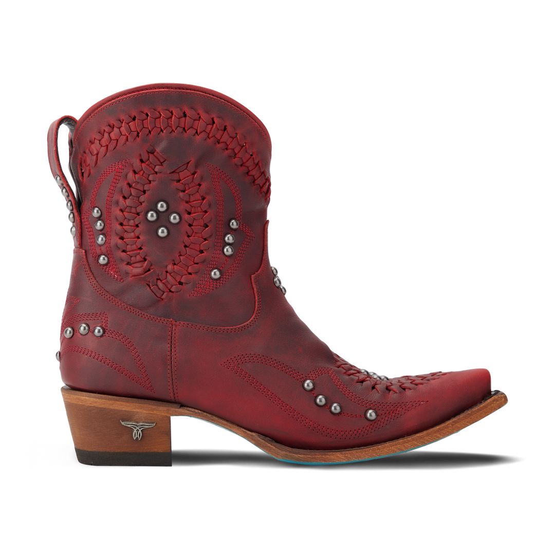 Cossette Bootie - Smoldering Ruby