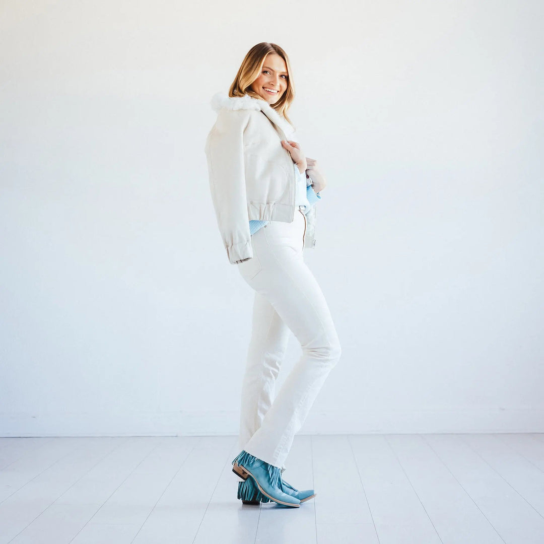 Senita Falls Bootie - Powder Blue **Final Sale**